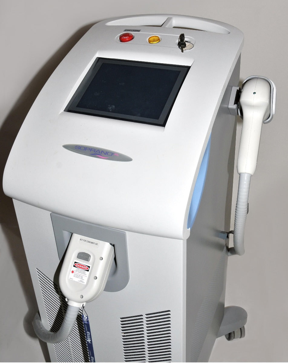 2008 ALMA Soprano XL Laser System Hair Removal 810nm Diode w/ SHR Handpiece HR
