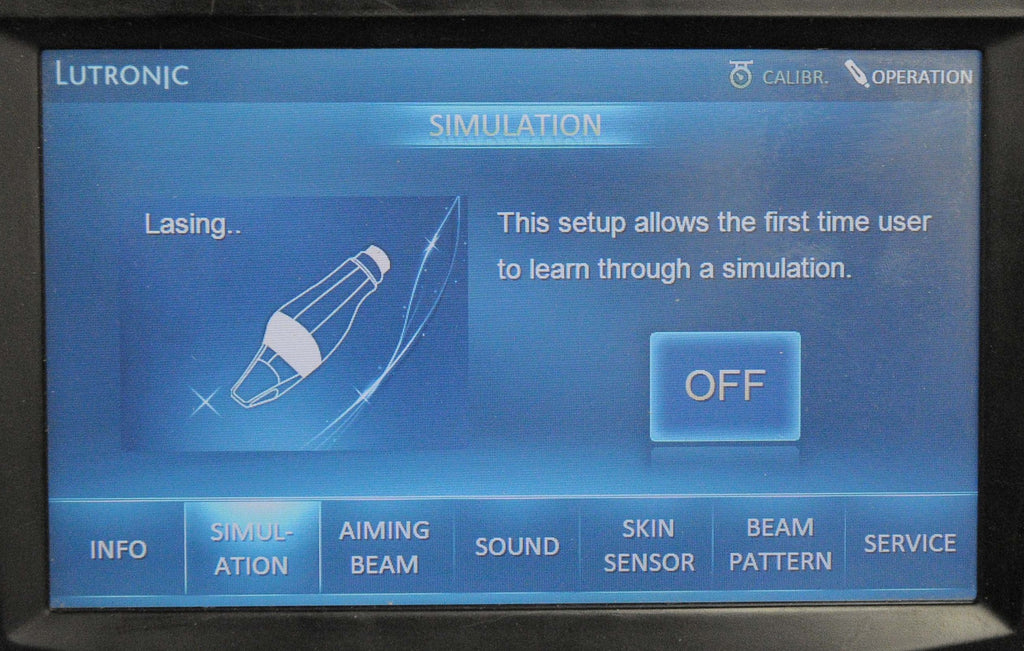 2008 Lutronic Surgical CO2 Laser eC02 Mosaic Skin Fractional Wrinkle Scar Lesion