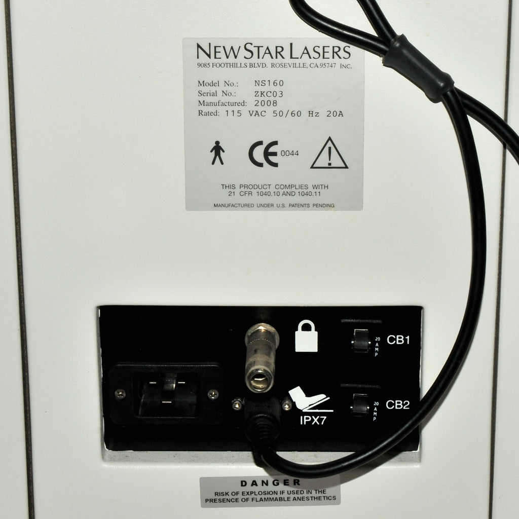 2008 New Star CoolTouch CTEV NS160 15w Nd:YAG 1320nm Cosmetic Laser Leg Veins CVI