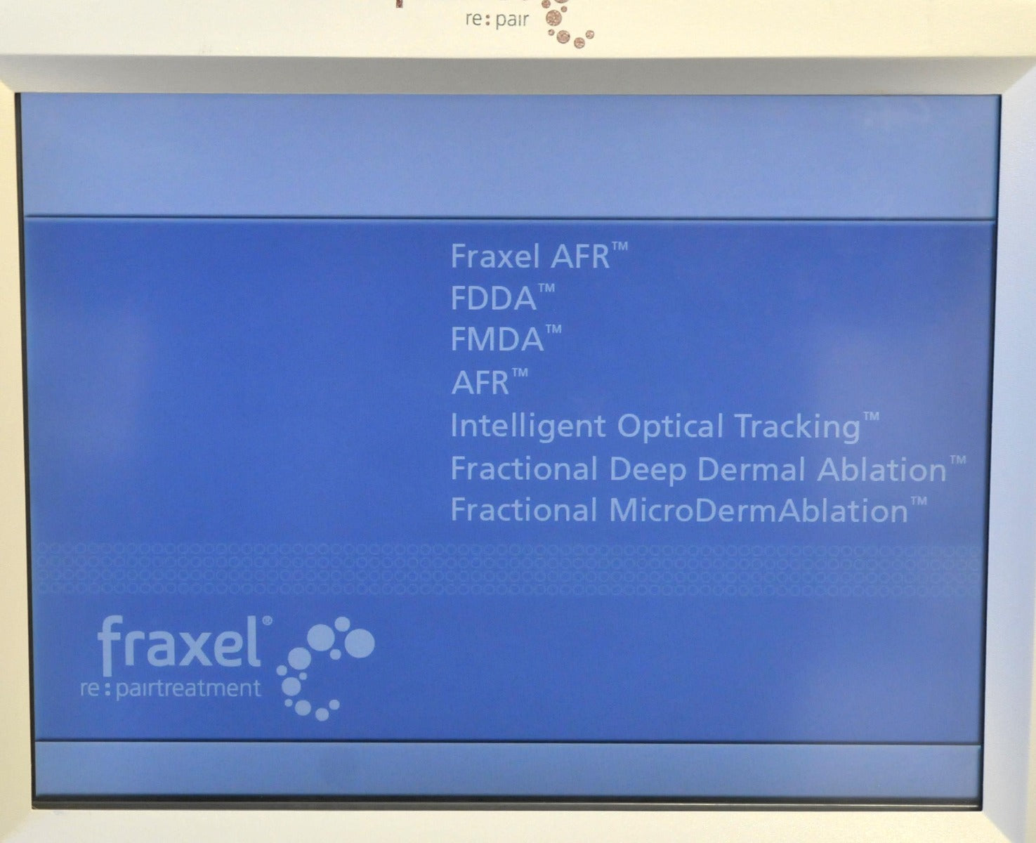 2008 Reliant Fraxel RePair Fractional Laser CO2 Ablative Skin Resurface Re Pair