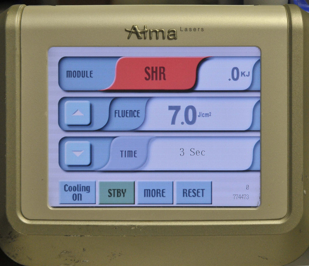 2009 Alma Harmony XL IPL Cosmetic Laser w SHR Hair Removal Handpiece HR