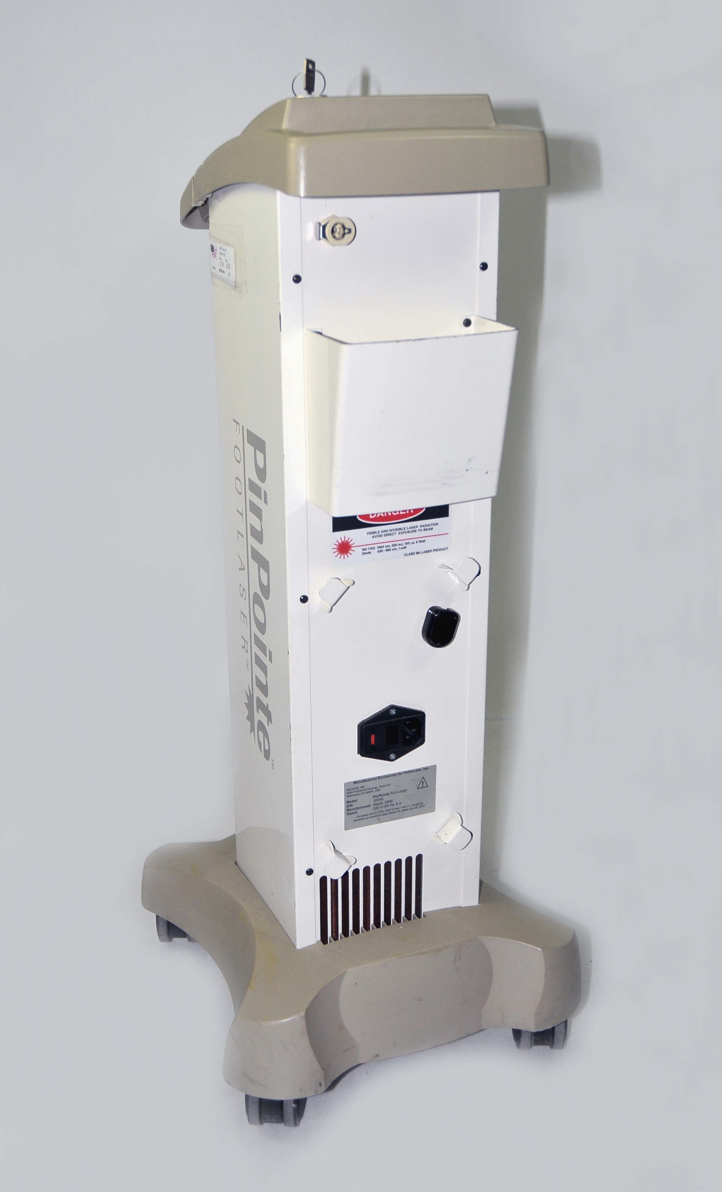 2009 Incisive PinPointe FootLaser Pinpoint NuvoLase Toenail Fungus Wart Nd:YAG