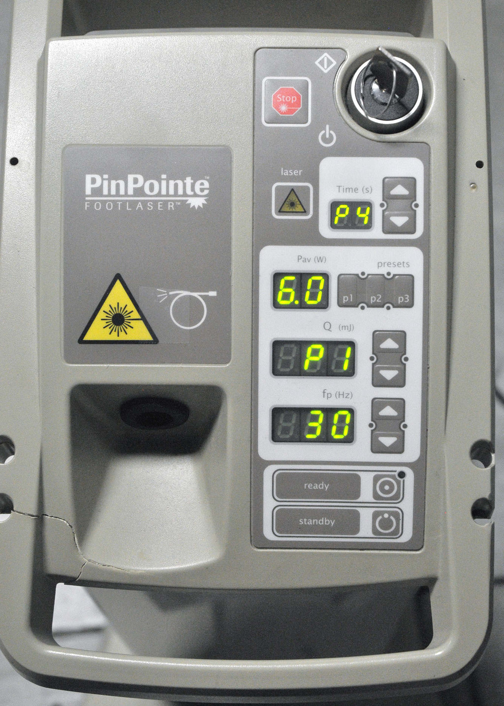 2009 Incisive PinPointe FootLaser Pinpoint NuvoLase Toenail Fungus Wart Nd:YAG