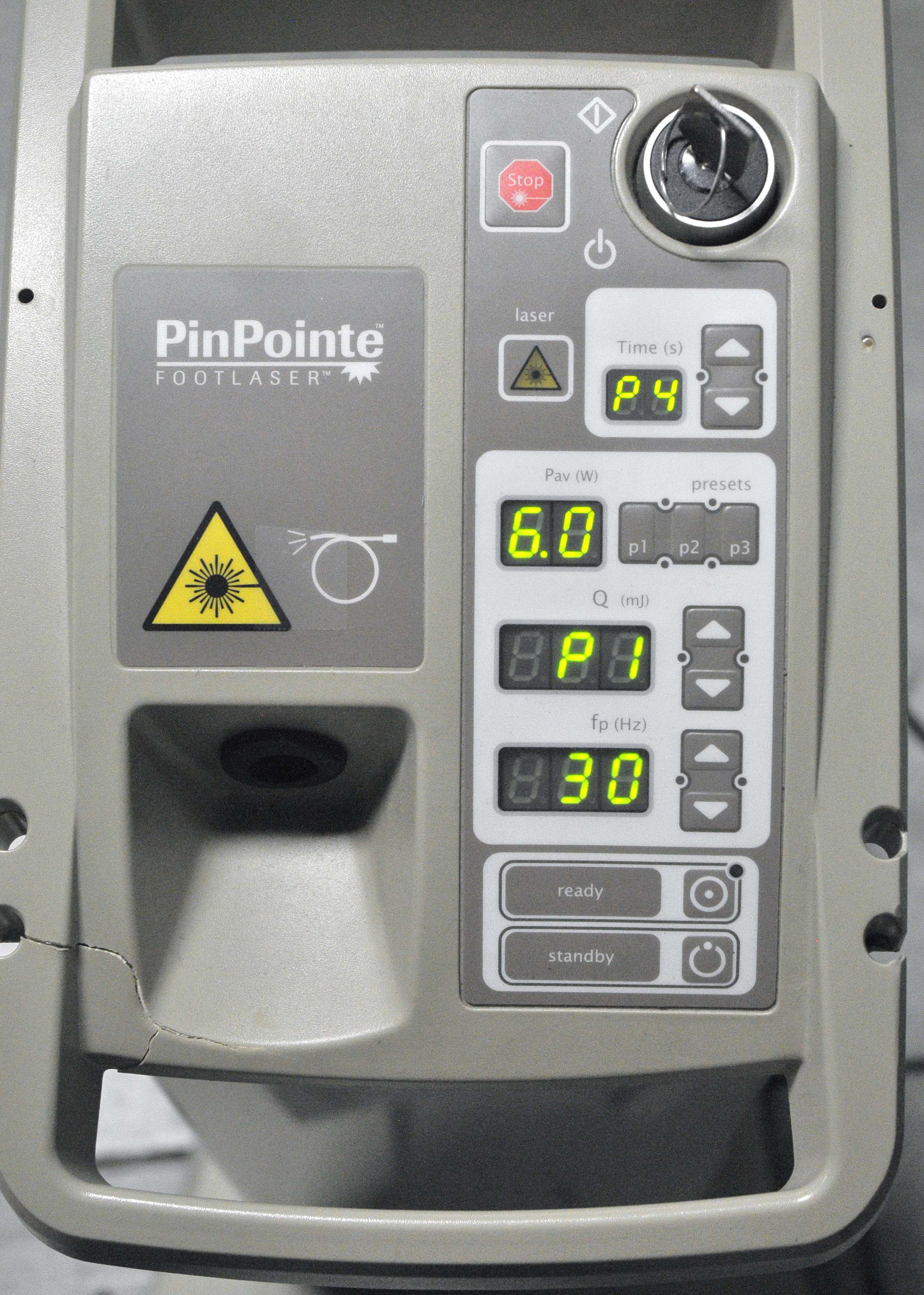 2009 Incisive PinPointe FootLaser Pinpoint NuvoLase Toenail Fungus Wart Nd:YAG