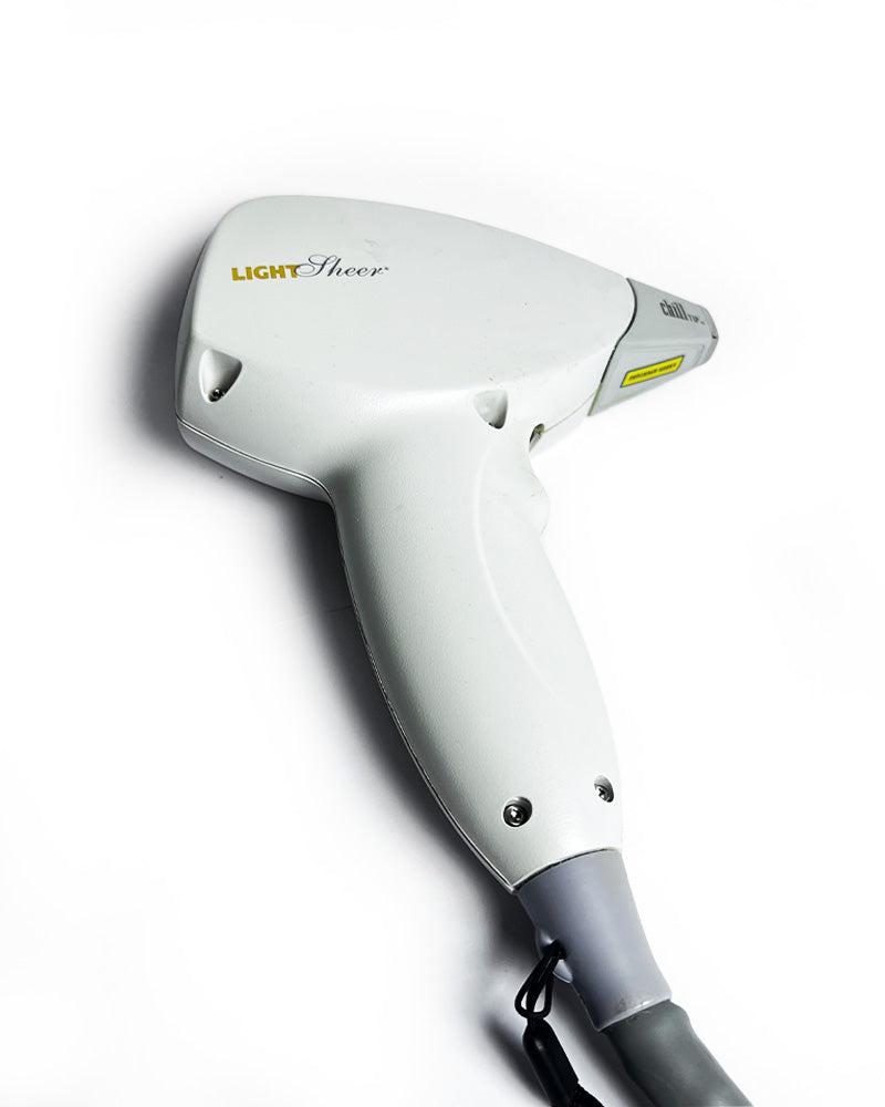 2009 Lumenis LightSheer Duet Laser Hair Removal 9x9mm ChillTip ET Handpiece