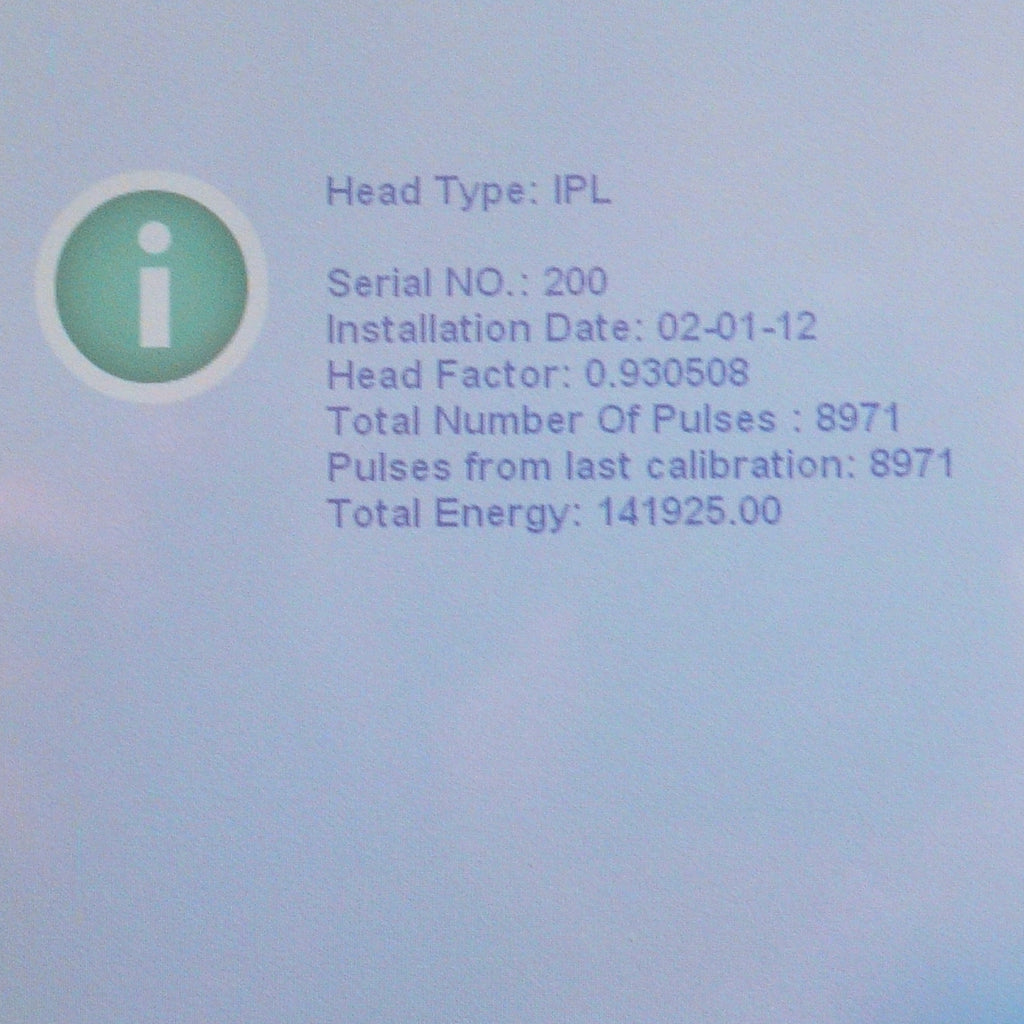 2010 Lumenis M22 IPL Laser System Acne Vascular Skin Rejuvenation