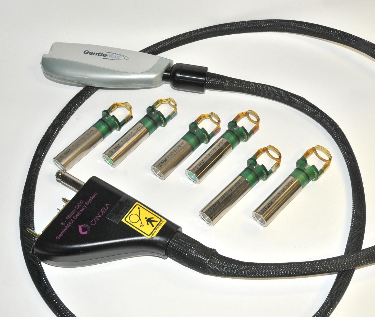 2010 Candela GentleMax Laser GMax YAG Alex 755 1064 6-18mm Hair Removal Vein