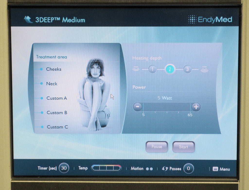 2010 EndyMed PRO 3DEEP RF Body Contouring Skin Facial Tightening Endy Med Laser