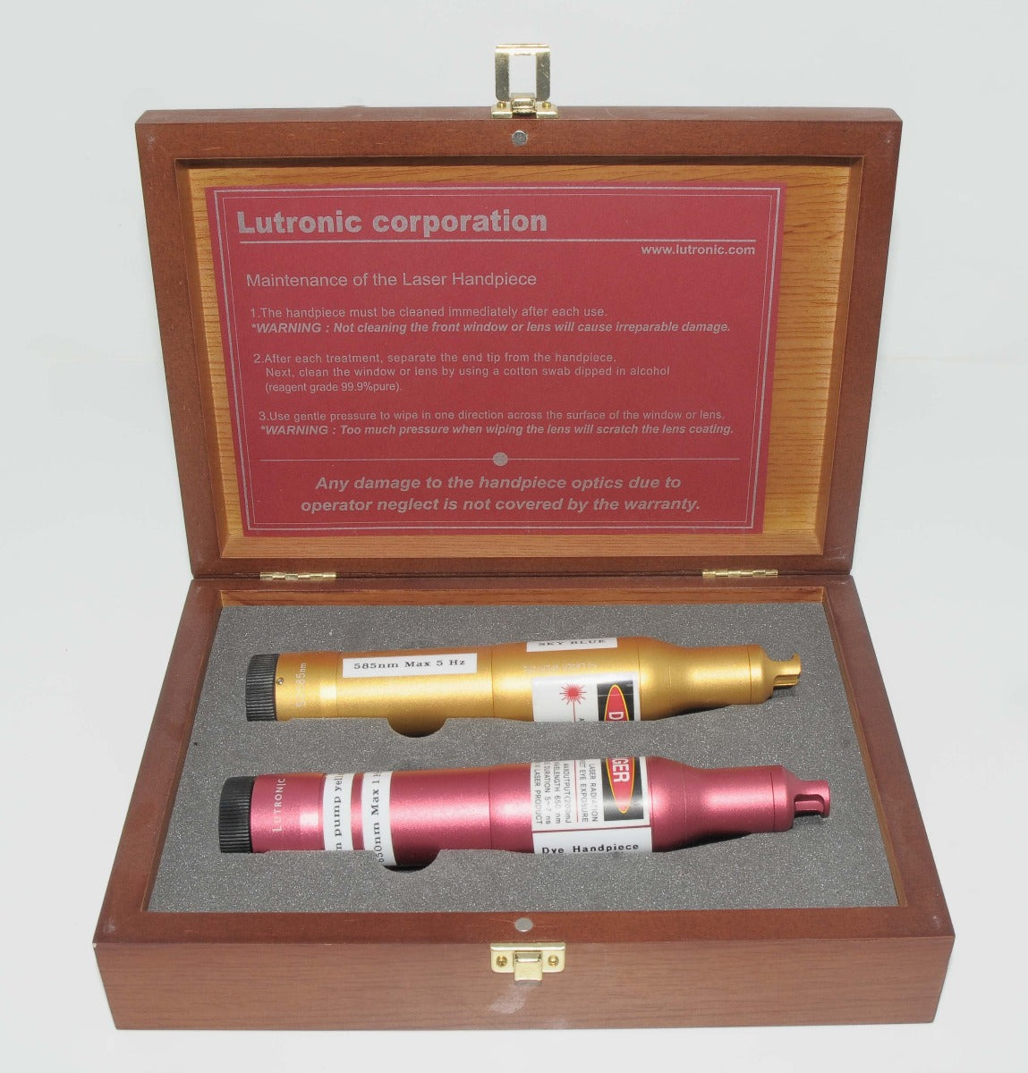 2010 Lutronic Spectra VRM III Q-Switched Nd:YAG Laser Tattoo CARBON PEEL 1064nm