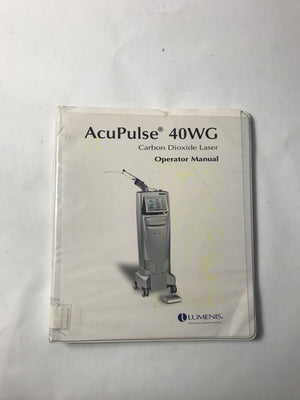2011 Lumenis AcuPulse 40WG CO2 Laser Operators Manual REV C UM-1058430 USED