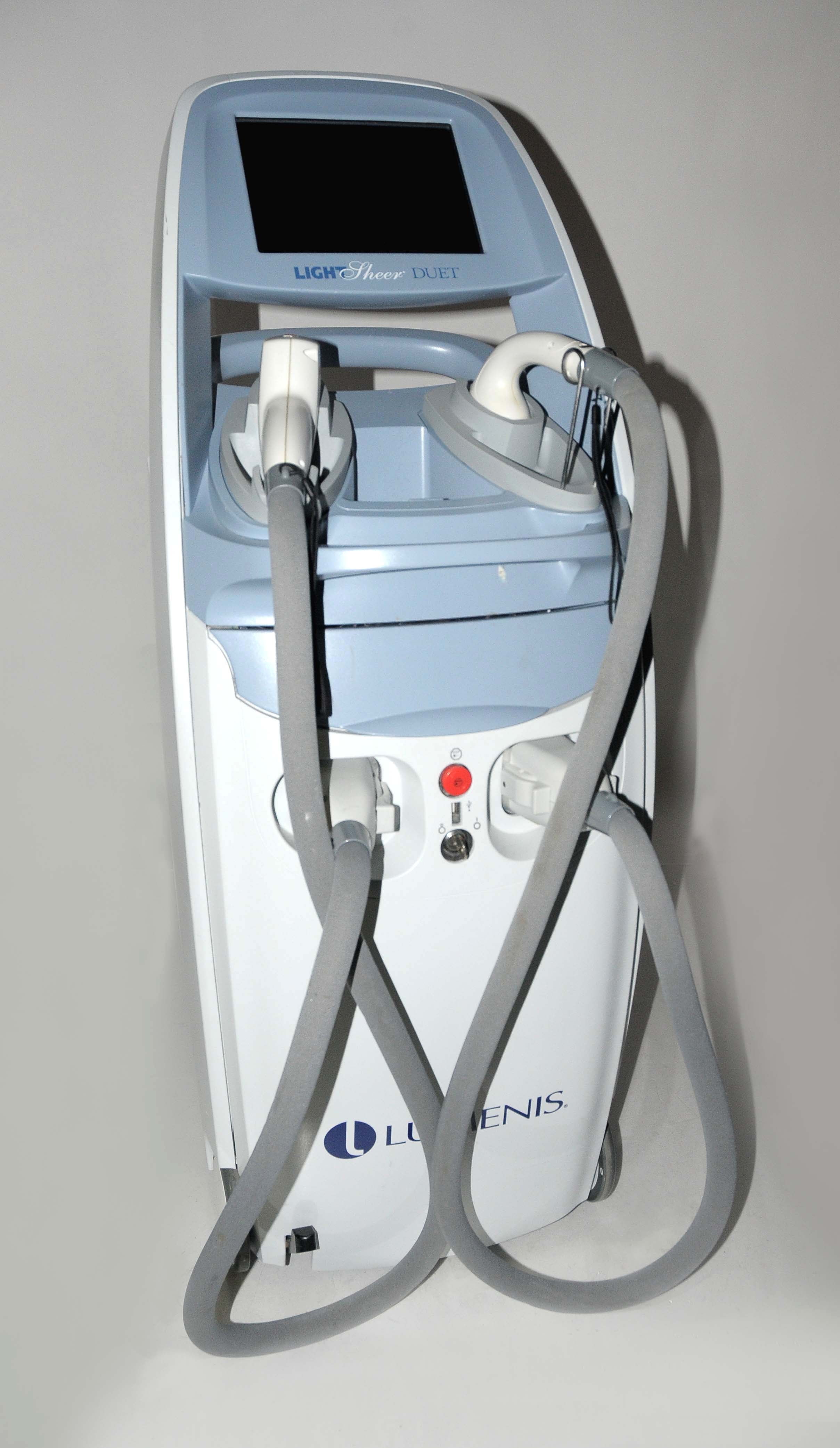2011 Lumenis LIGHTSHEER Duet Laser 810nm w/2 Handpieces Hair Removal Light Sheer