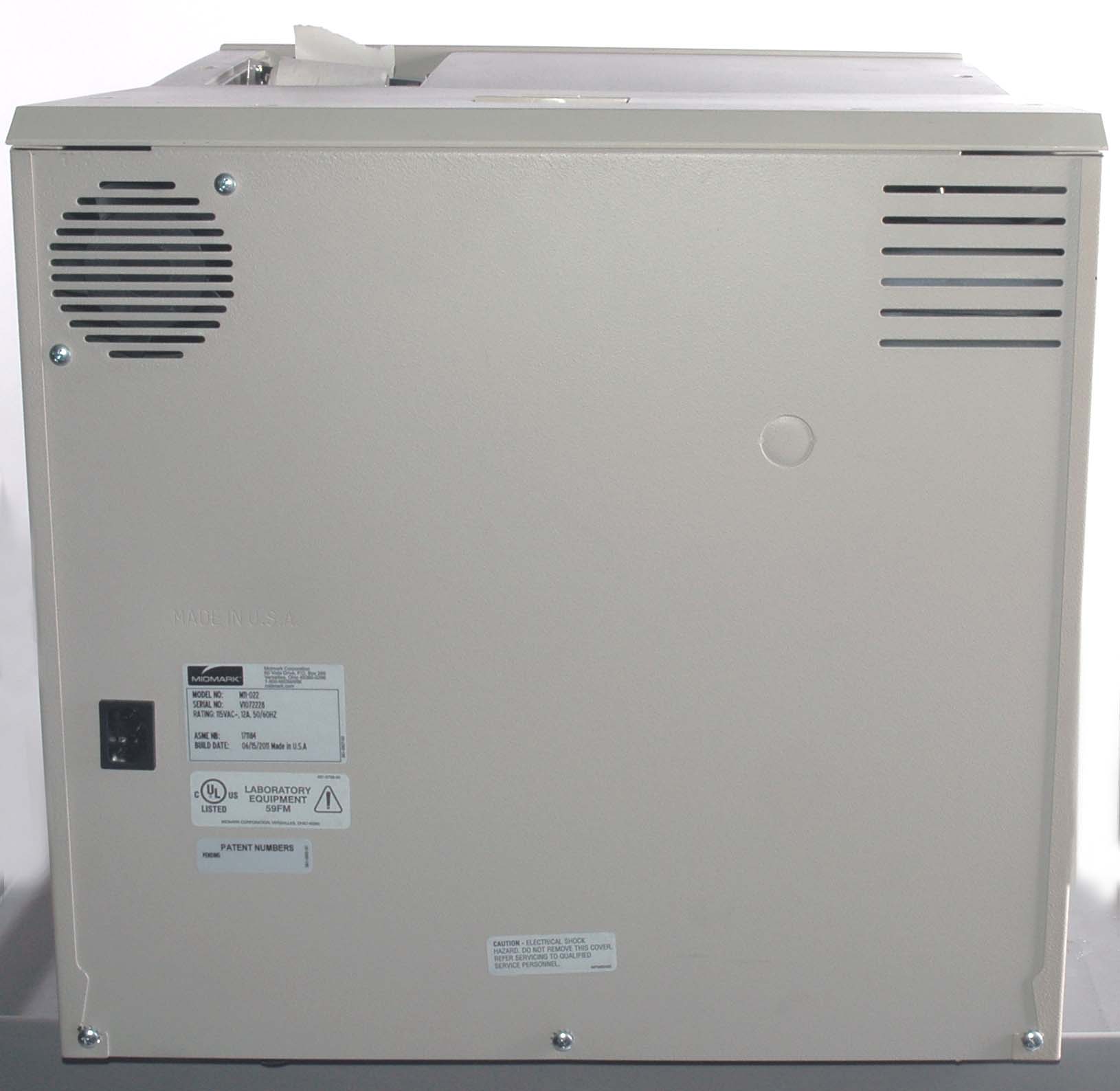 2011 MIDMARK Ritter M11-022 Automatic Autoclave Steam Sterilizer Chamber Dental