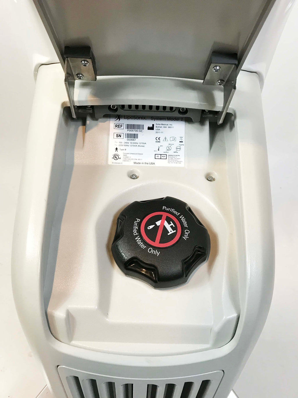2011 Solta LipoSonix Model 2 Ultrasound Body Shaping Skin NEW TRANSDUCER 1 HP