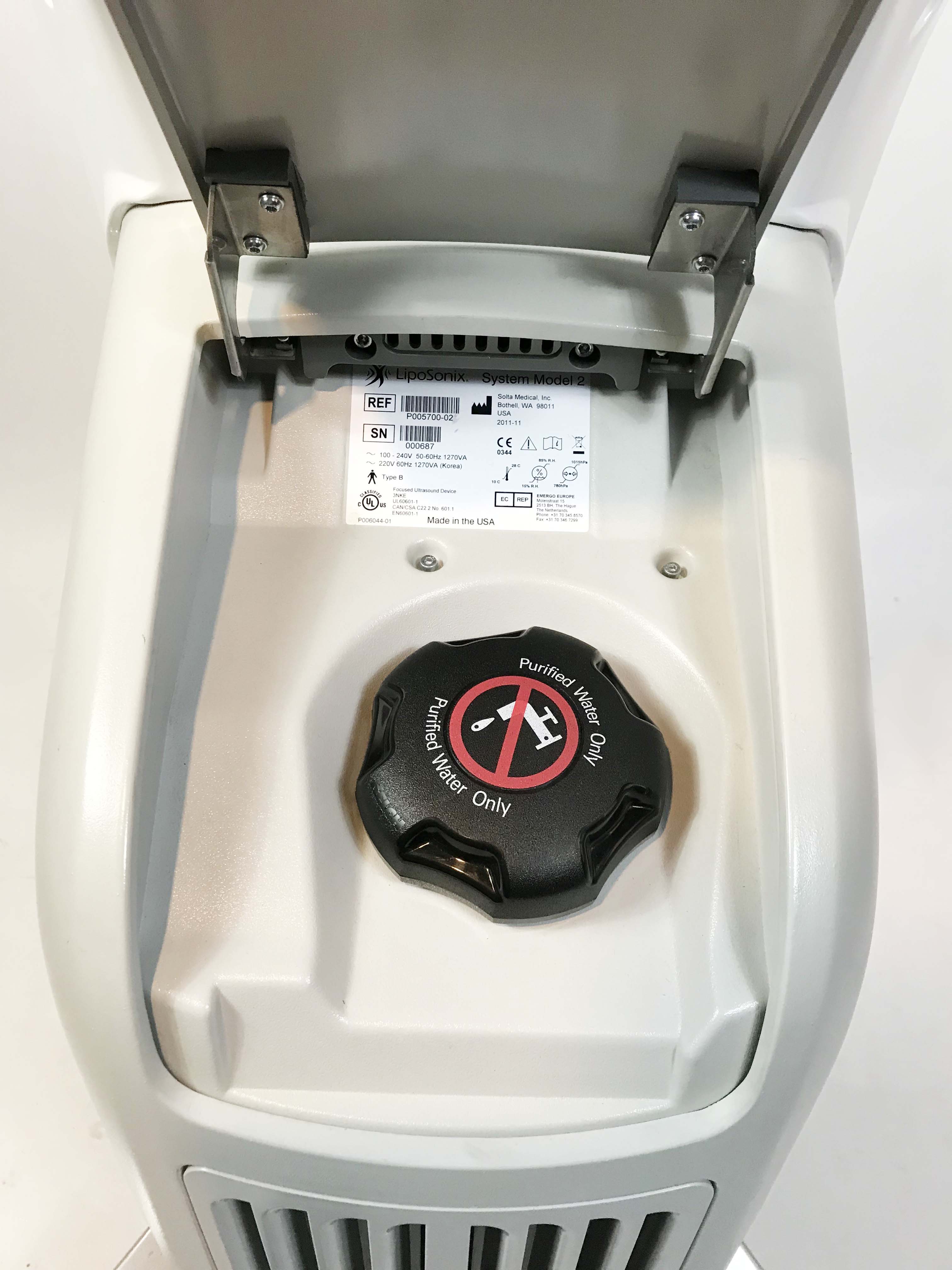 2011 Solta LipoSonix Model 2 Ultrasound Body Shaping Skin NEW TRANSDUCER 1 HP
