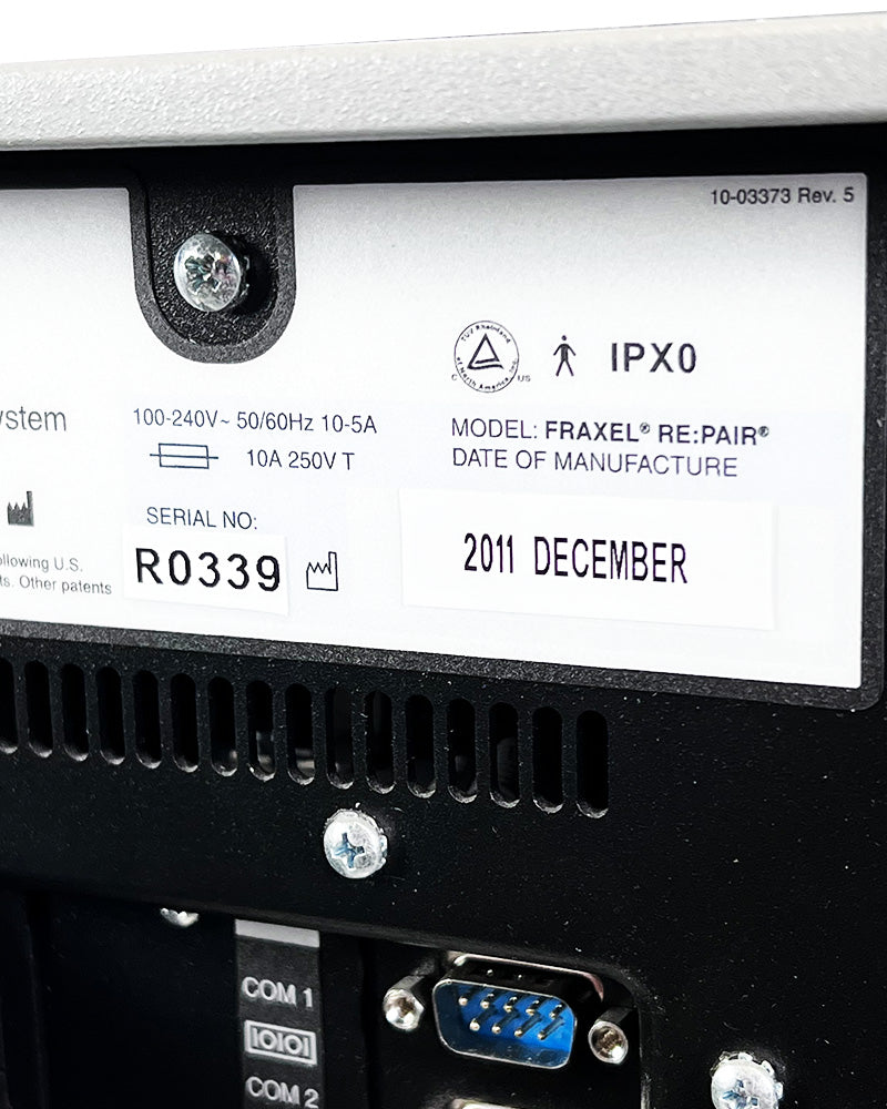 2011 Fraxel Repair CO2 Non-Ablative Fractional Skin Resurfacing Treatment System