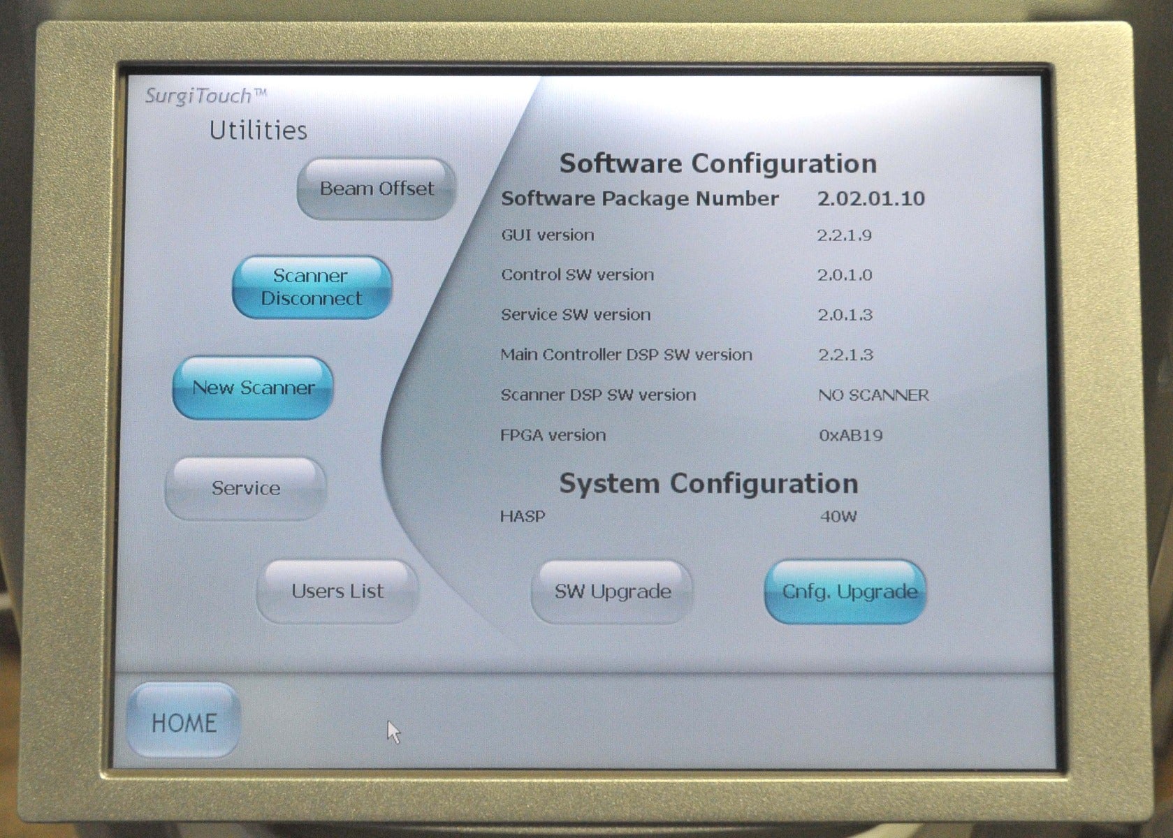 2011 Lumenis AcuPulse 40WG CO2 SurgiTouch General Dental Oral Orthopedic Surgery