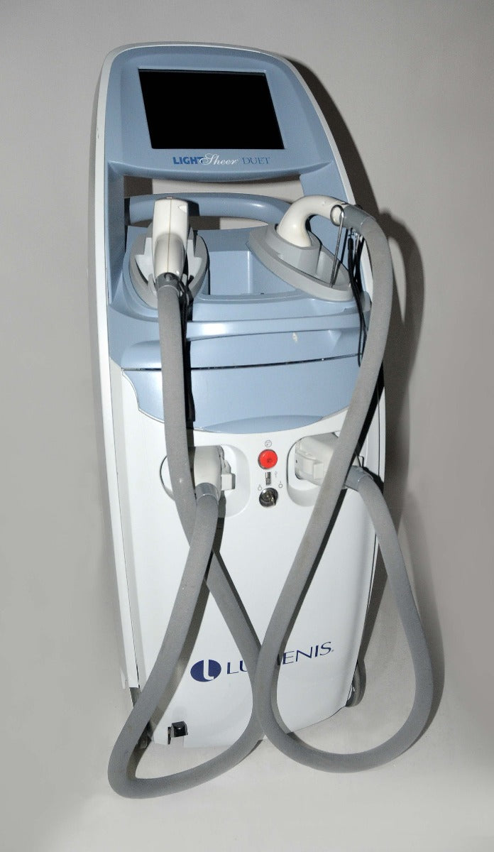 2011 Lumenis Lightsheer Duet 810nm Hair Removal Light Shear Sheer w 2 Handpieces