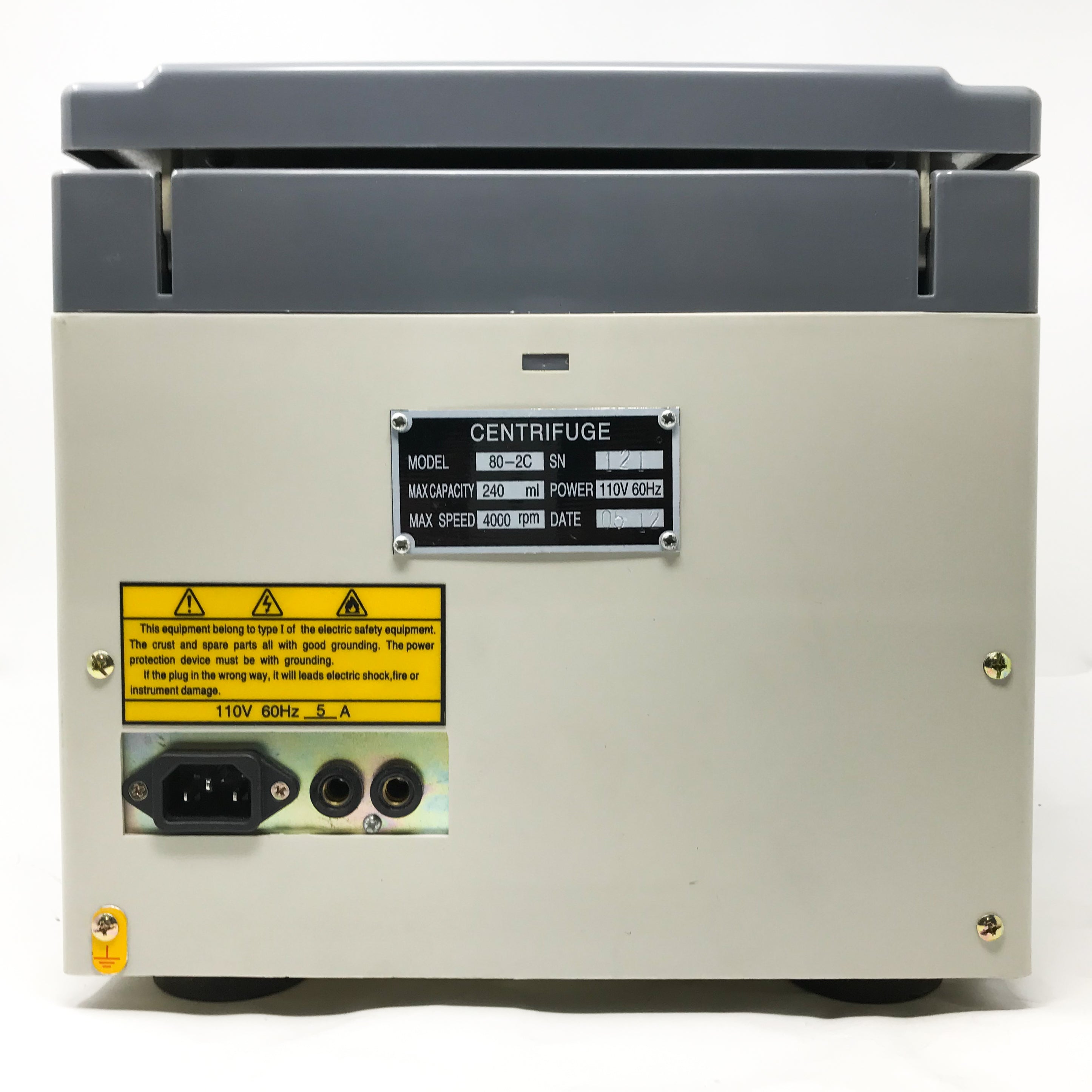 2012 Eclipse 80-2C Centrifuge Aesthetics 4000rpm Medical Lab ** PARTS-AS IS **
