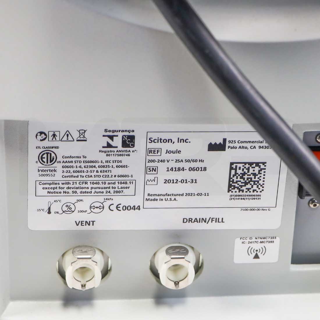 2012 Sciton Joule BBL Halo, Halo Pro & diVa SkinTyte Modules Skin Resurfacing Laser System