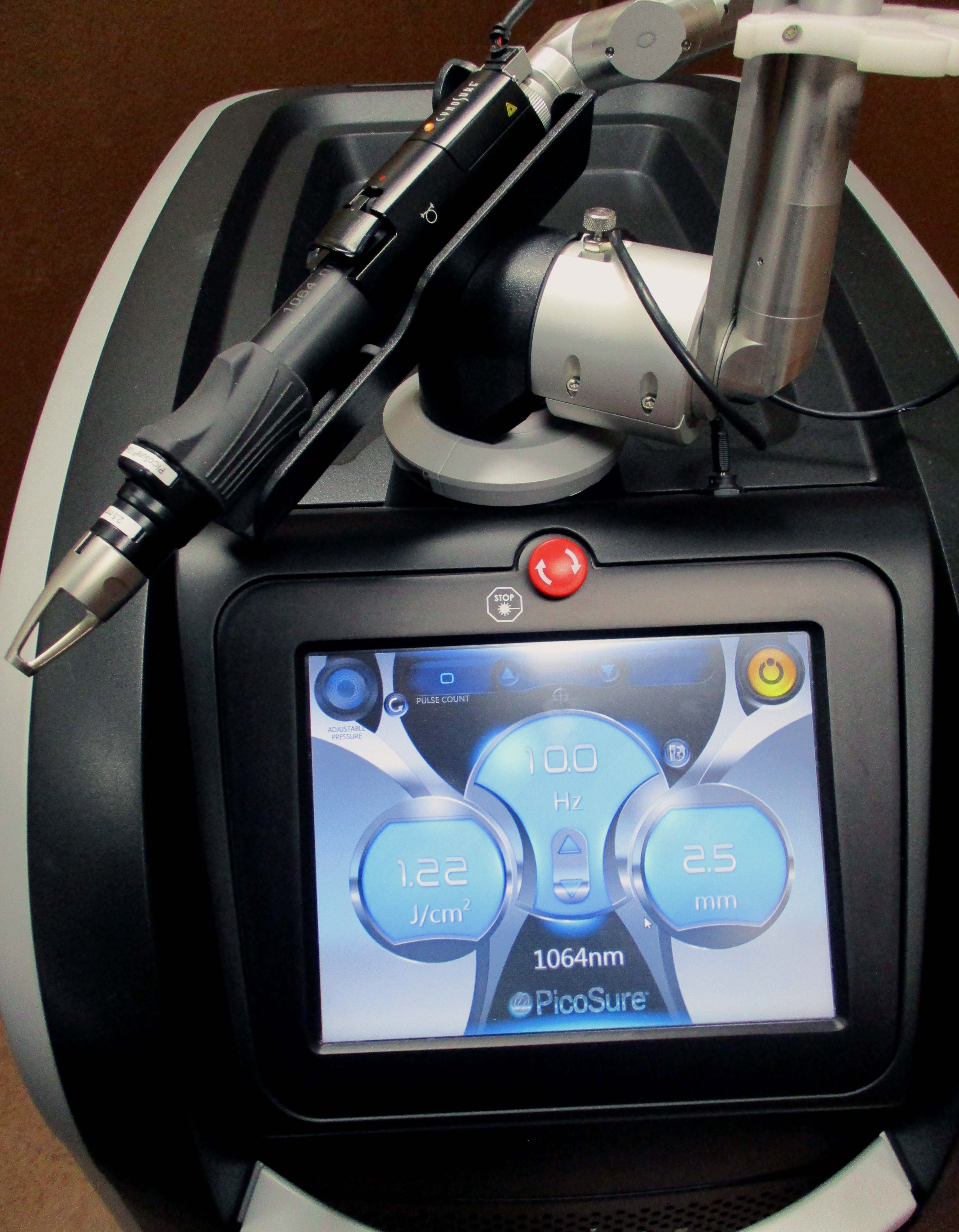 2013 Cynosure Picosure Laser 532 755 1064 nm Lesions Acne Scar Tattoo Removal