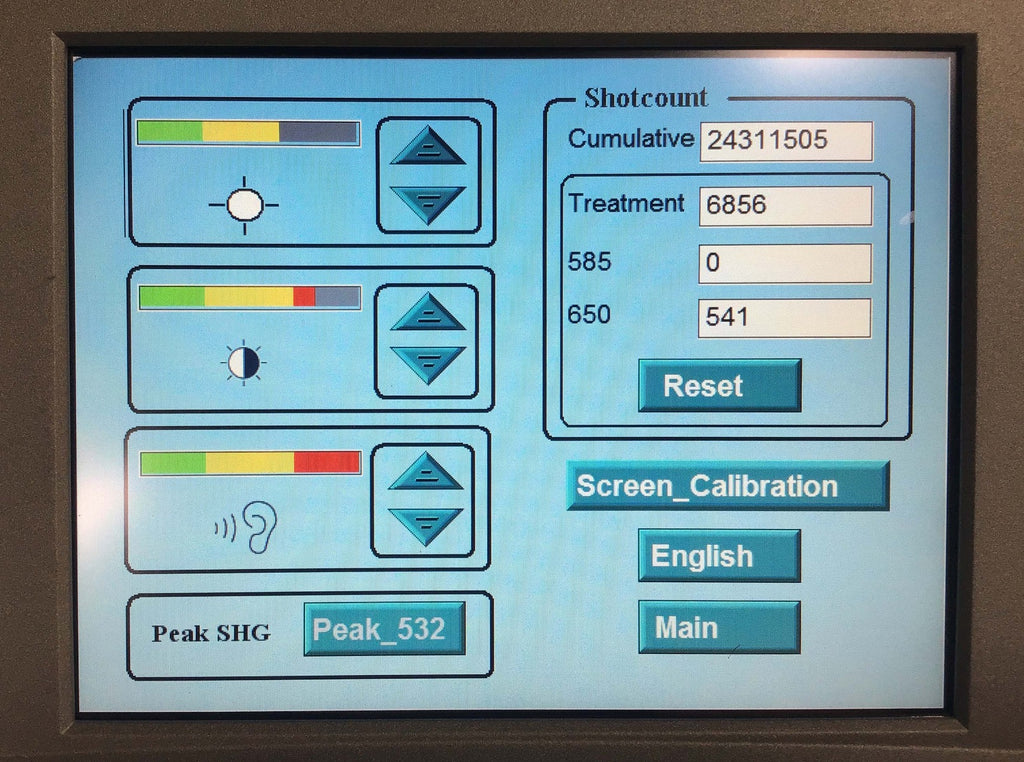 2013 Cynosure Hoya Conbio RevLite QSwitch Tattoo 1064 532 Laser Con Bio Q Switch