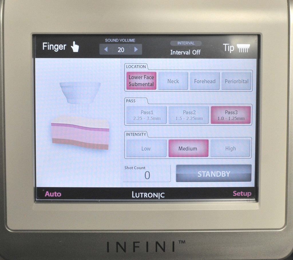 2014 INFINI by Lutronic High Intensity Focused Microneedling Radio Frequency
