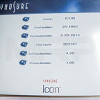 2014 Palomar Cynosure Icon System Screen