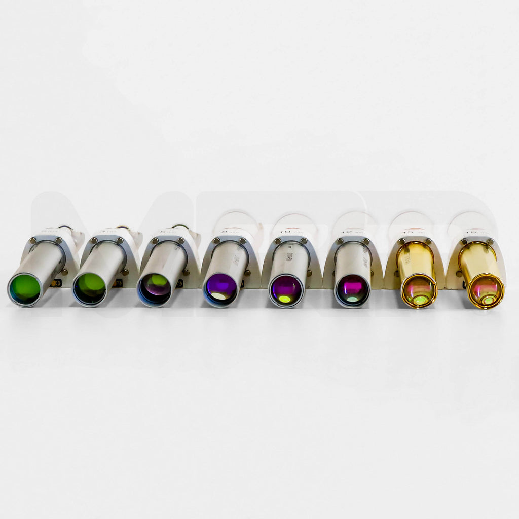 2014 Lutronic Clarity LPC System Spot Sizes Lenses