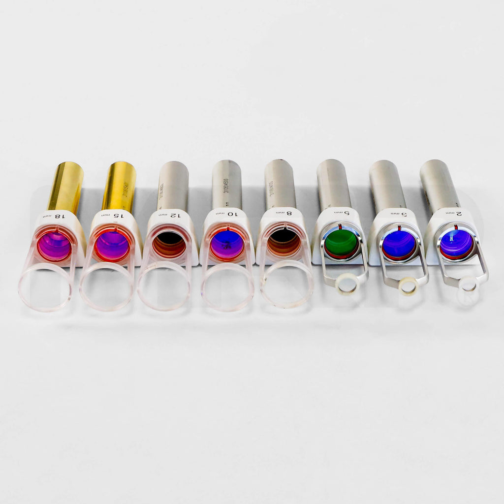2014 Lutronic Clarity LPC System Spot Sizes and Gauges Lenses