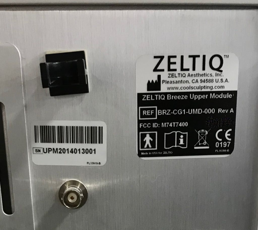Zeltiq CoolSculpting 2014 System Body Contour CoolSculpt 5 Applicator HandPieces