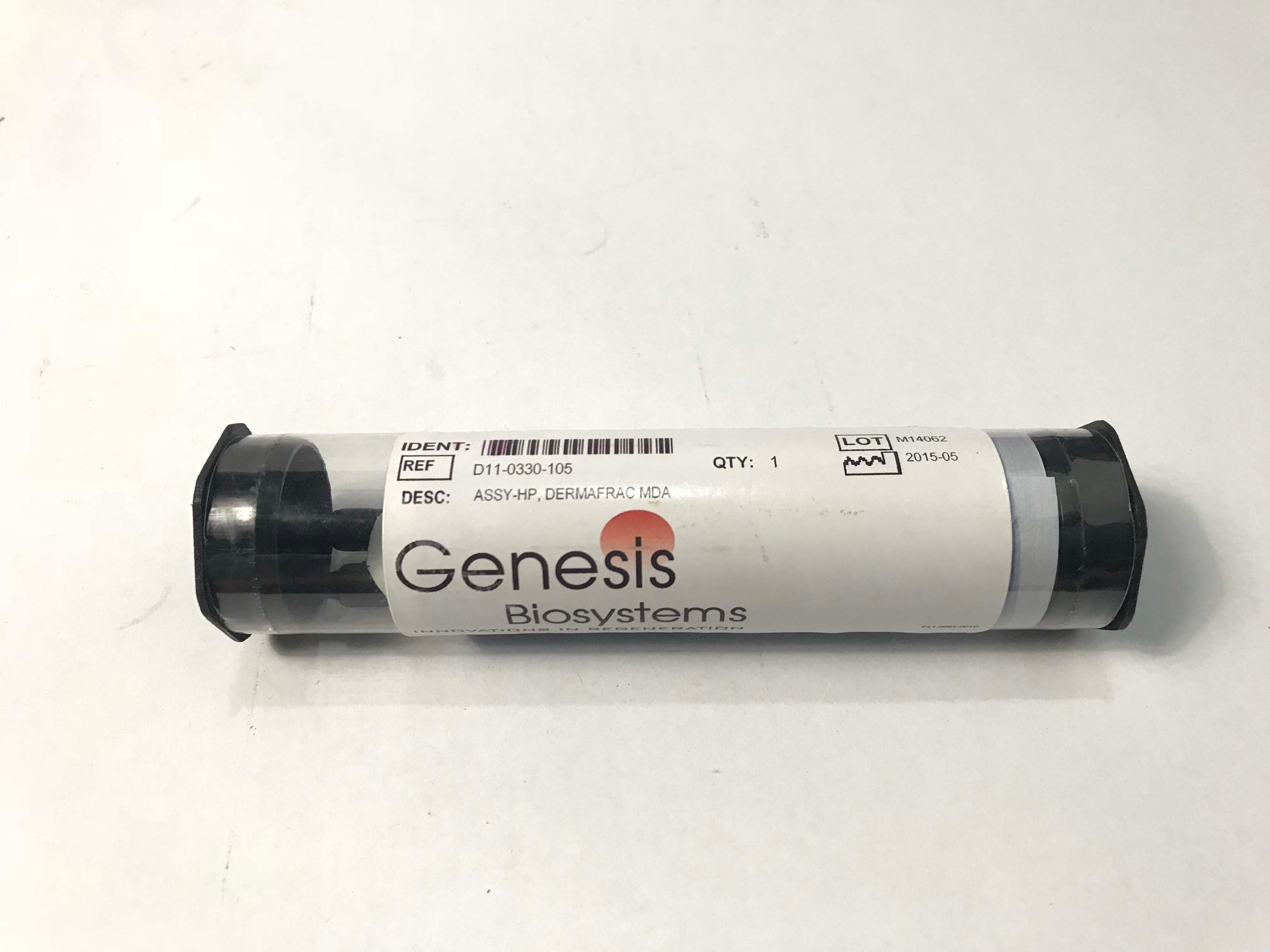 2015 Genesis BioSystems DermaFrac DermaGenesis Microdermabrasion MDA Handpiece