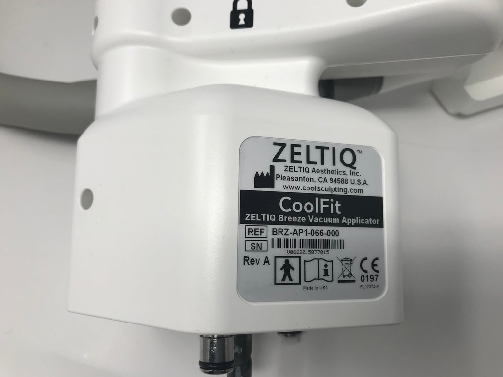 2015 Zeltiq Cool Sculpting Cool Fit Breeze Vacuum Applicator Flat BRZ-AP1-066-00
