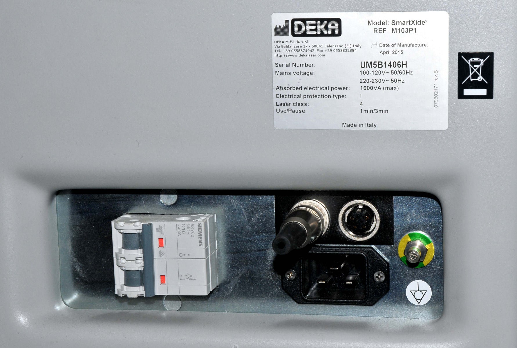 2015 DEKA SmartXide2 Advanced CO2 Laser Ablative Mona Lisa Touch Smart Xide C02