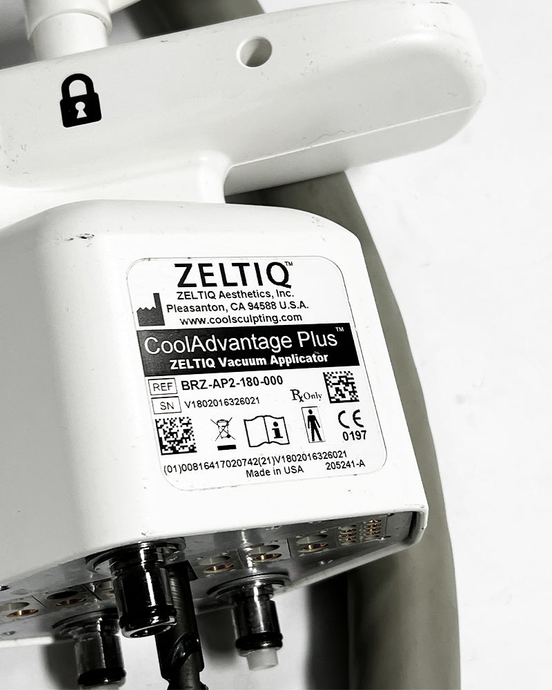 2015 Zeltiq CoolSculpting CoolAdvantage Body Contour Curve Plus Fit Applicator