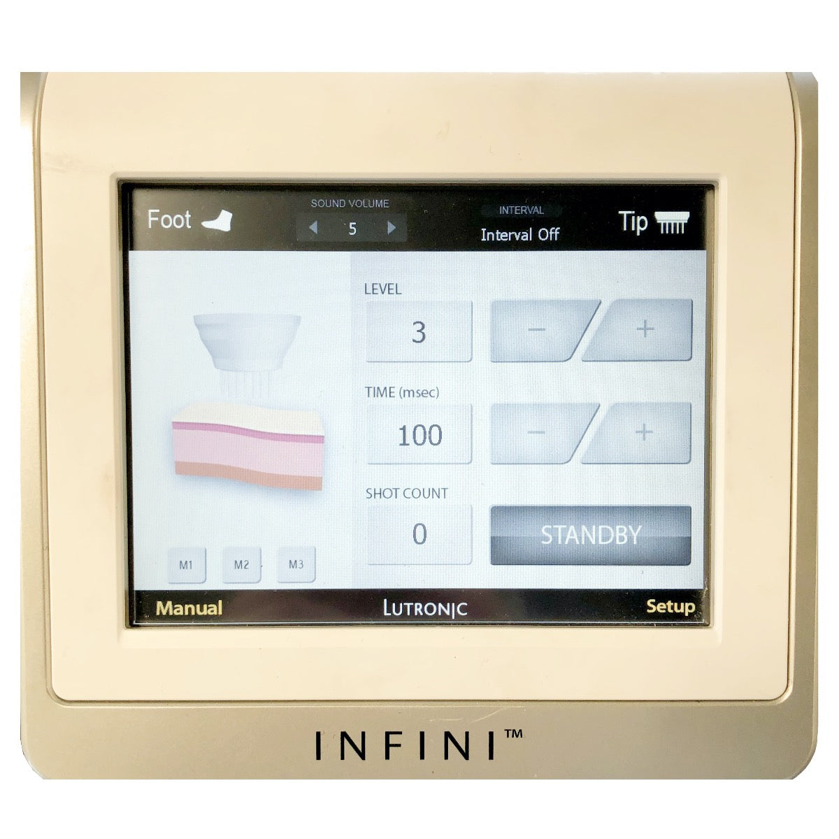 2016 Lutronic Infini Radio Frequency RF Microneedling System R0616G007