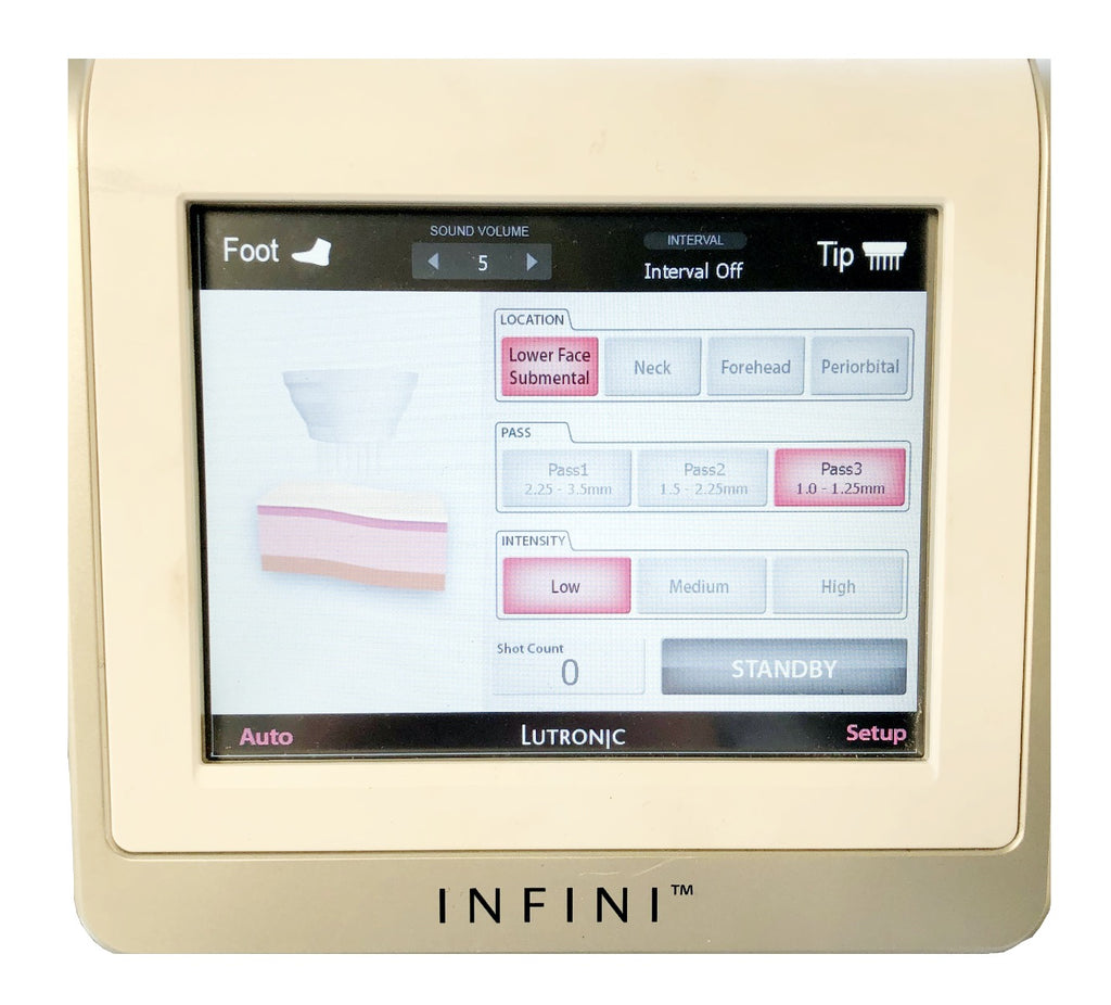 2016 Lutronic Infini Radio Frequency RF Microneedling System R0616G007