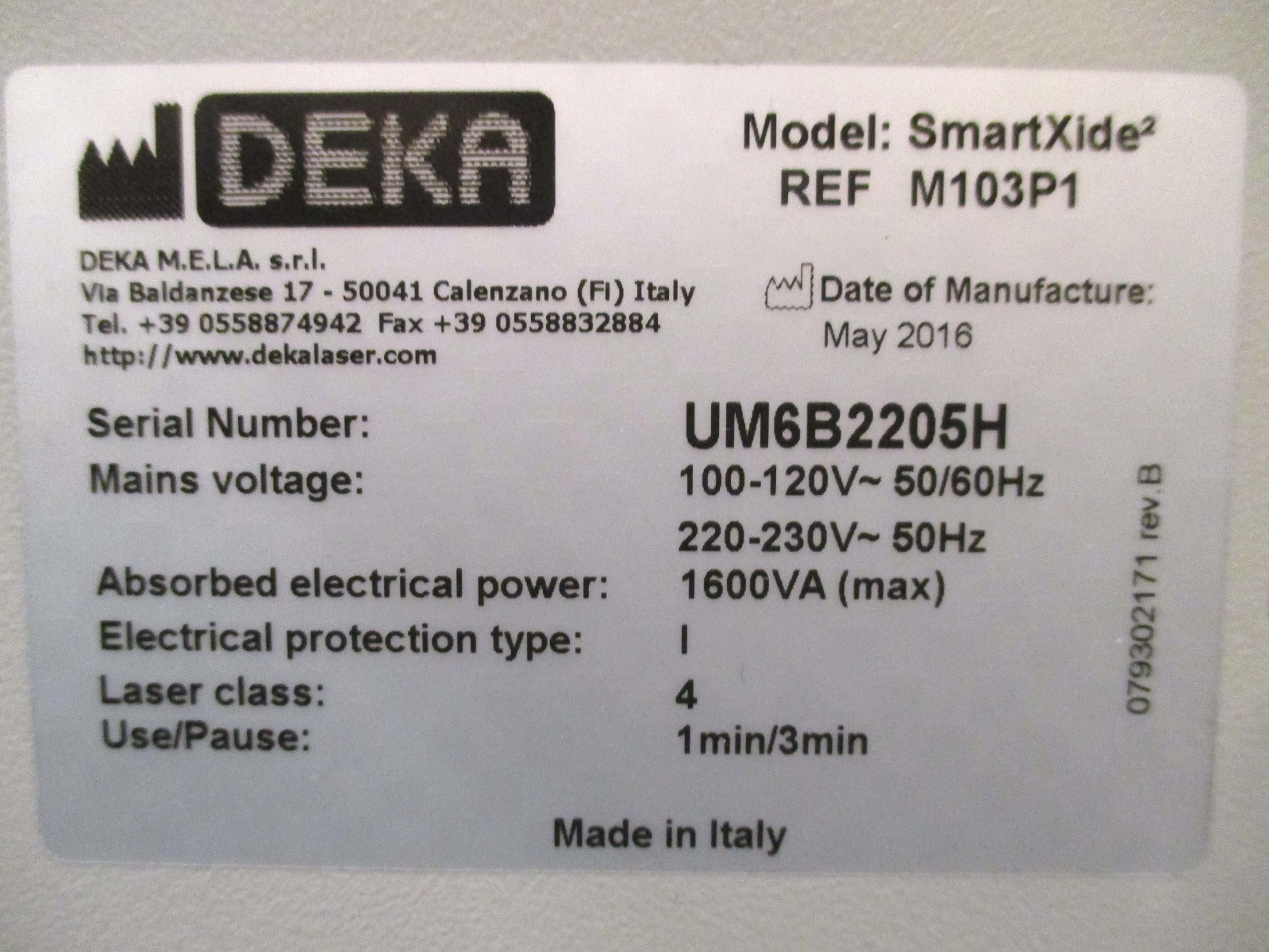 2016 DEKA Cynosure SmartXide2 MonaLisa Touch CO2 Laser Smart Xide II Mona Lisa 2