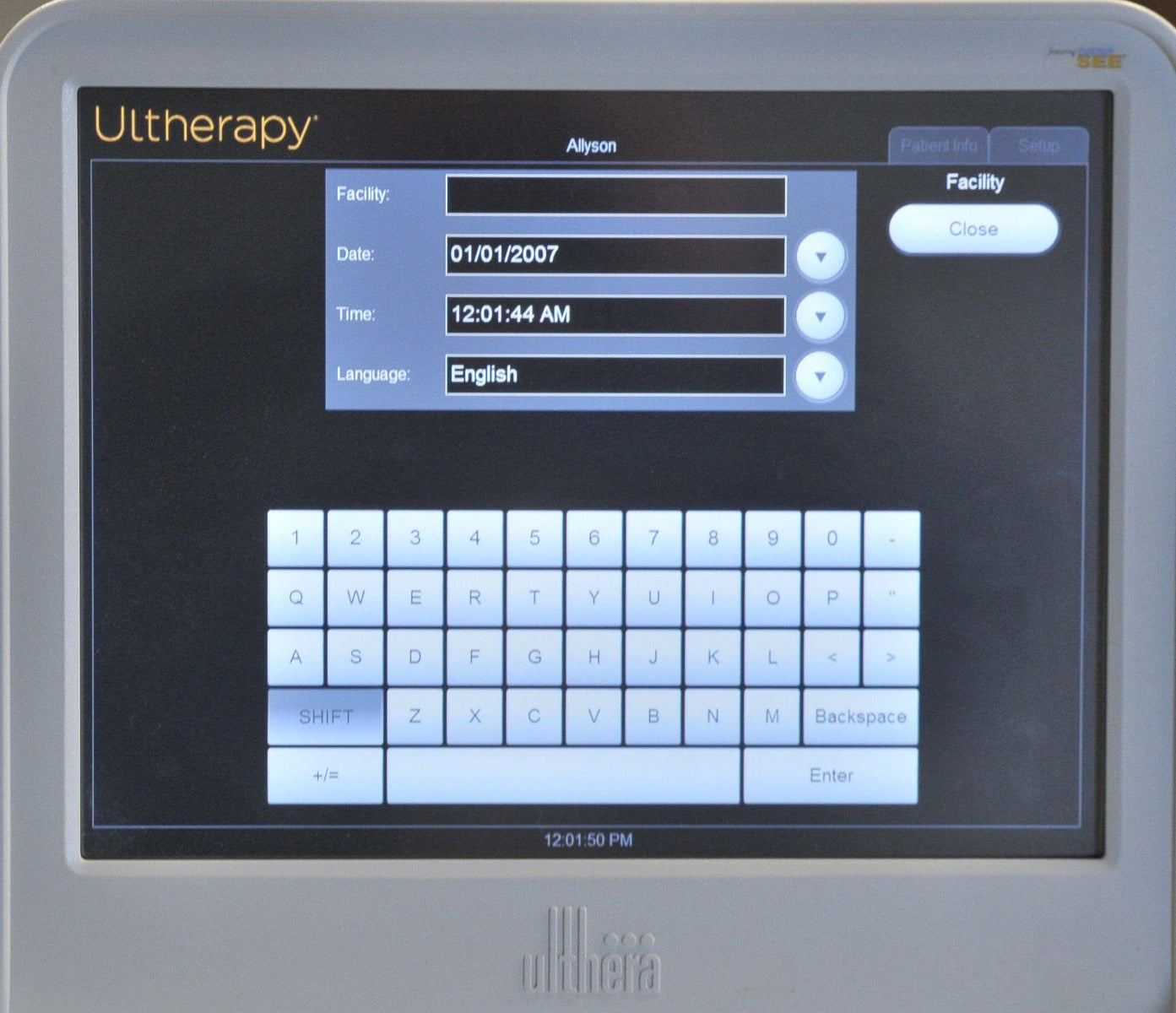 2015 Merz Ulthera Ultherapy DeepSEE Ultrasound System w/Access Key Accessories