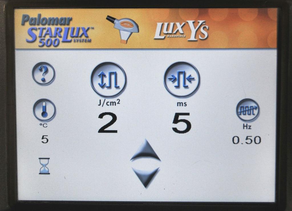 Palomar Starlux 500 Lux YS IPL Hair Removal Handpiece 5520-YS06R LuxYS 2016