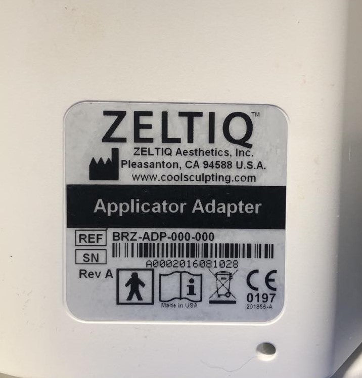 2016 Zeltiq CoolSculpting Body Contouring Sculpting Cryolipolysis Fat Reduction