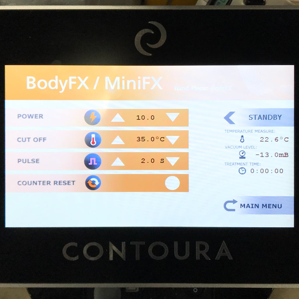 2017 INMODE CONTOURA Radio Frequency w/3 Handpieces Forma BodyFX MiniFX Contour