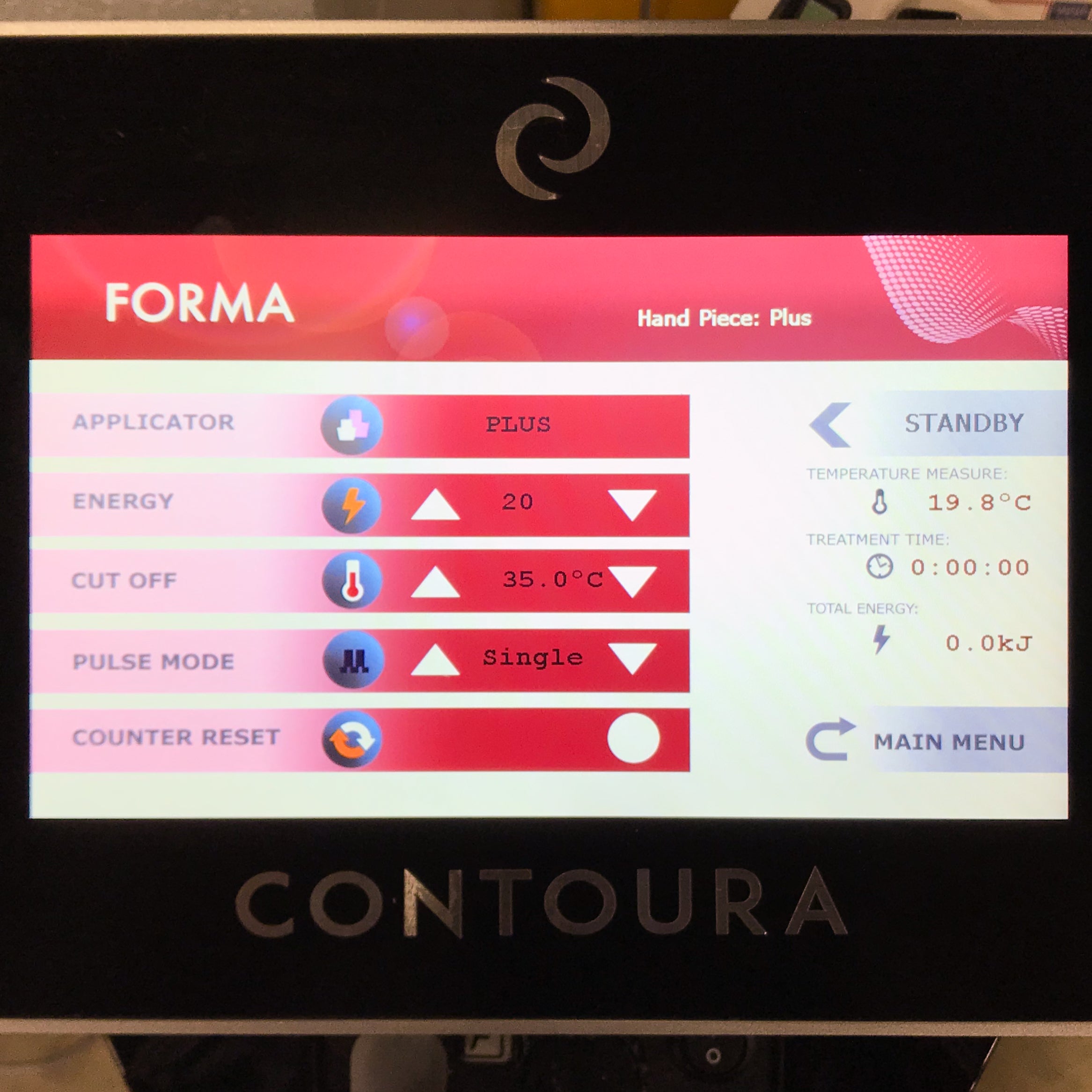 2017 INMODE CONTOURA Radio Frequency w/3 Handpieces Forma BodyFX MiniFX Contour