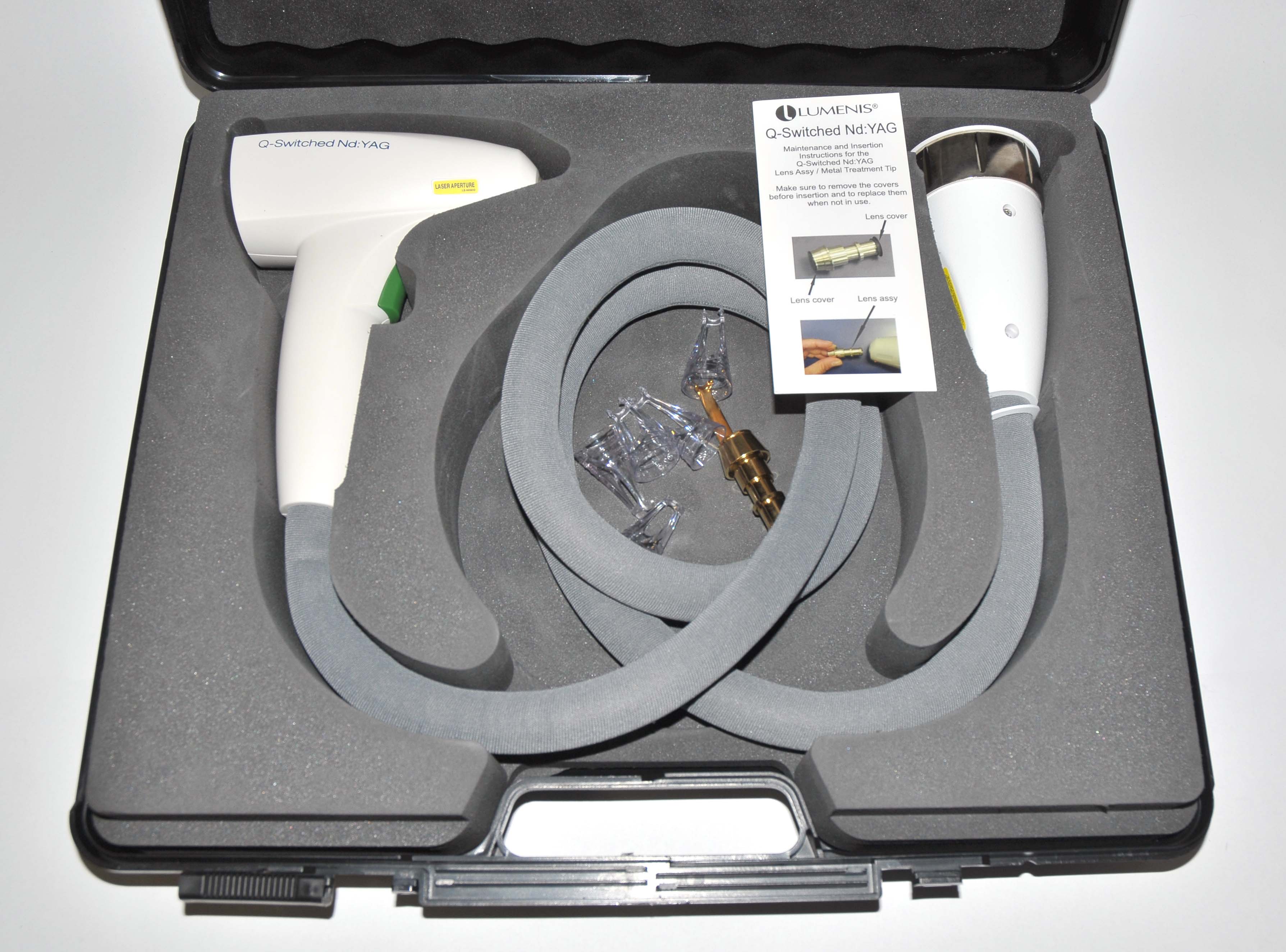 2017 Lumenis M22 Laser Q-Switched Nd:Yag Treatment Head Handpiece Tattoo Removal