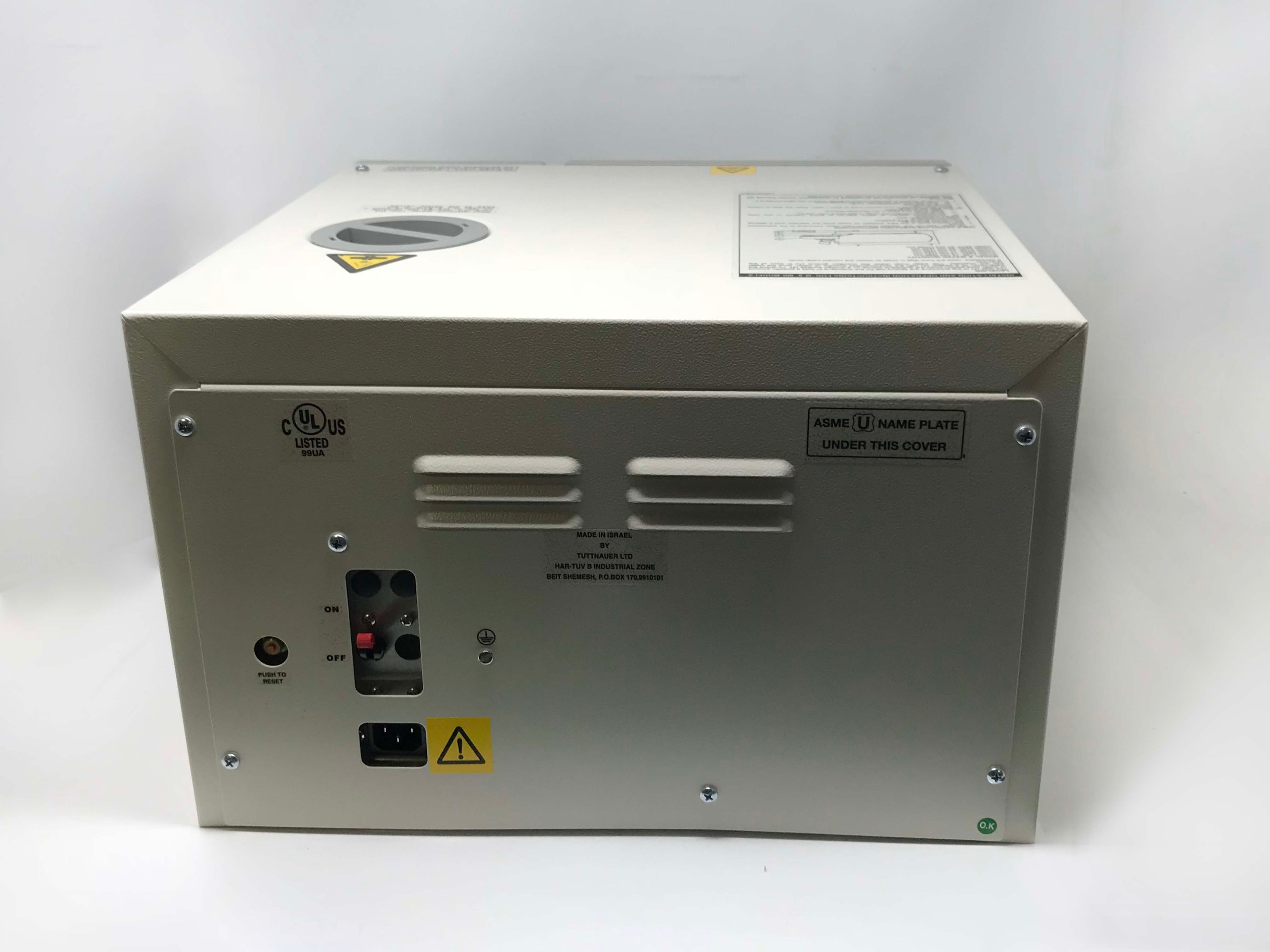 2017 Tuttnauer ValueKlave Autoclave 2.8 Bar 7.5L Steam Sterilizer 233126