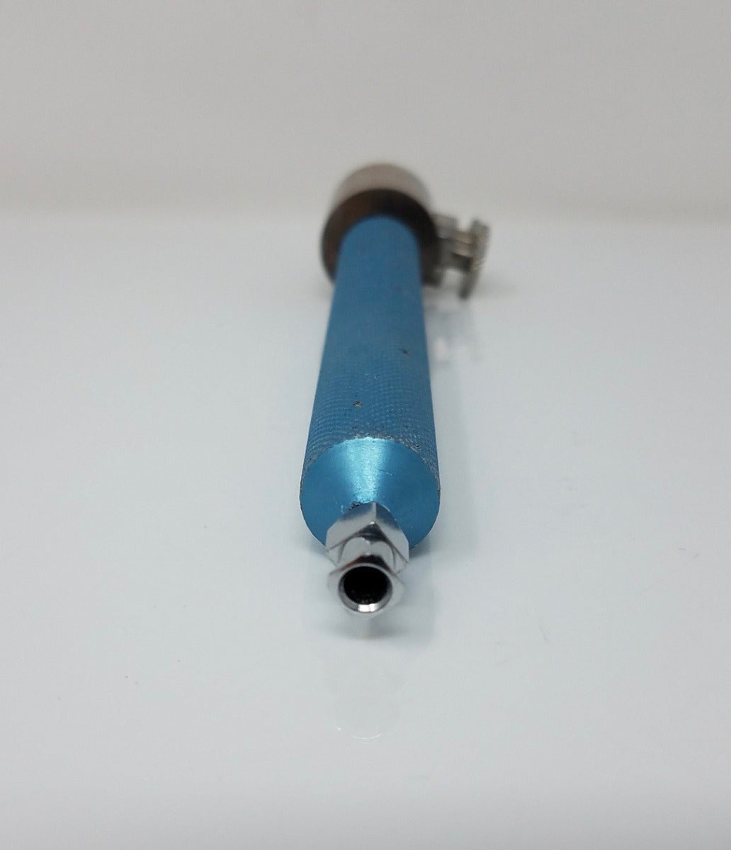 Cannula Needle Infiltration Handpiece Handle Holder Hand Piece Metal Blue