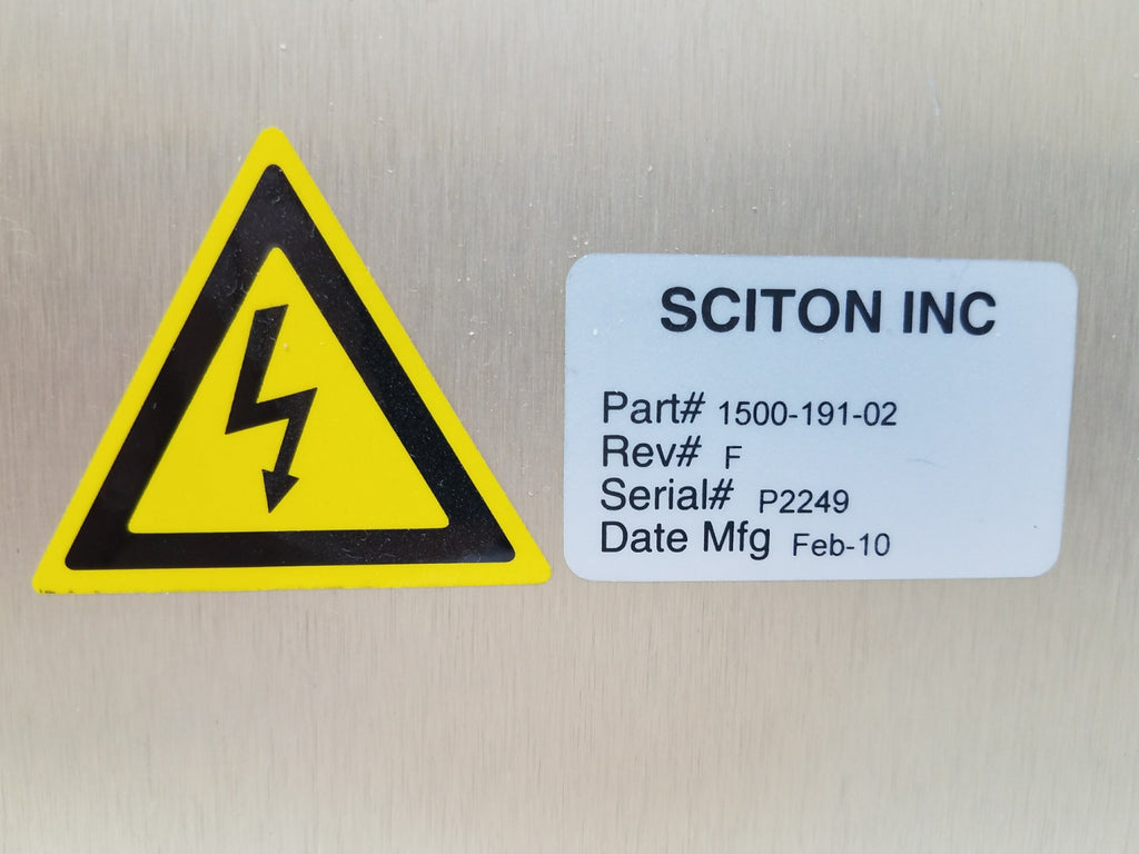 Sciton Profile High Voltage Power Supply HVPC 1500-191-02 ** Parts SOLD AS IS **