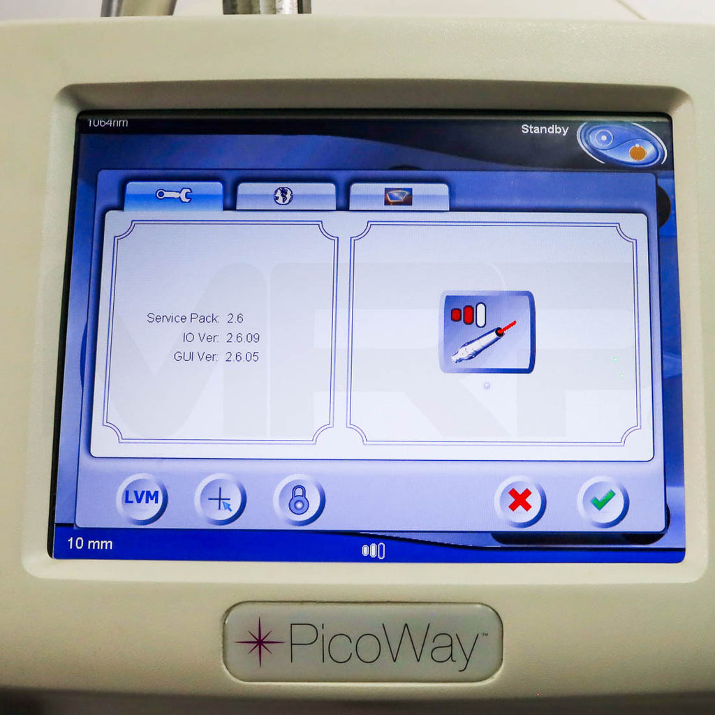 2018 Candela PicoWay System Screen