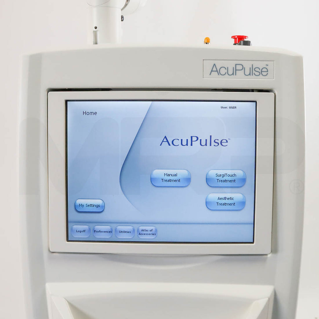 2018 Lumenis AcuPulse Device Home Screen