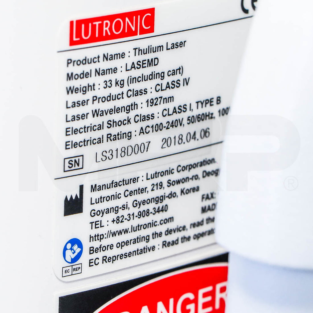 2018 Lutronic LaseMD Pro Skin Resurfacing and Rejuvenation System