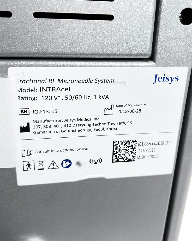 2018 Jeisys INTRAcel PRO Fractional RF Microneedling Skin Tightening System